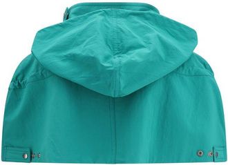 Prada Mens Blue Nylon Coat Clothing