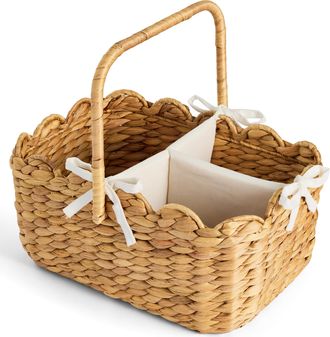 Best Choice Products Diaper Caddy Organizer for Baby, Large Portable Nursery Organizer w/ Divider & Handles