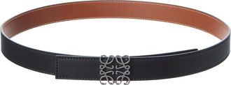 Loewe Anagram Reversible Leather Belt