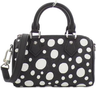 Louis Vuitton Monogram Empreinte Black Leather Boston Bag (Pre-Owned)