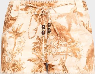 Zimmermann Indra Micro Shorts