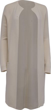 Ralph Lauren Open- Front Cardigan in Cream Cashmere