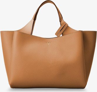Tod's Womens Leather Crossbody Bag Brown Shoulder