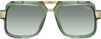 Cazal Sunglasses Cazal 669 004 Transparent Green/Gradient Green Unisex