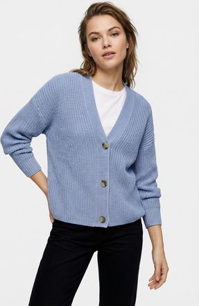 Only Carmakoma Strickjacke ONLY CARMAKOMA CARCAROL NICE L/S CARDIGAN KNT NOOS, Damen, Gr. XL, blau heron, Strick, Obermaterial: 100% Polyacryl, unifarben, regular fi