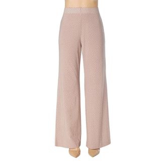 Caliban Pantaloni in tessuto tecnico no stiro fantasia - Dames - Wijde Broeken - Veelkleurig - 2XL - Broeken