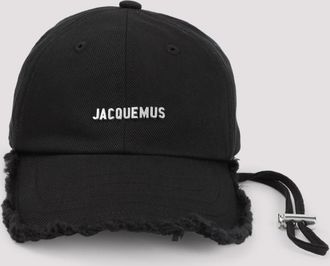 Jacquemus Black Chasquette Artichaut Hat