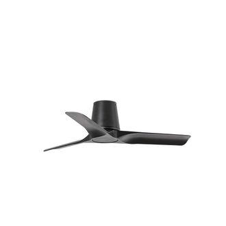 Netlighting Hey Tube Small 3 Blade Ceiling Fan Matt Black