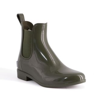Aus Wooli Australia Australia Womens Regenlaarzen Met Schapenvacht Binnenzool Inclusief OLIVE