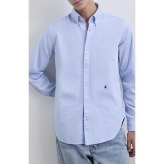 Scalpers Breda Bd Shirt in Skyblue at Nordstrom, Size 42 Eu