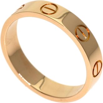 Cartier Pink Gold (18K) Band Ring (Pre-Owned)