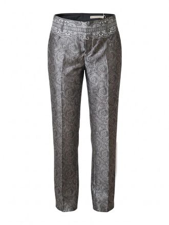 Balenciaga Spring 2006 Paisley Brocade Straight Pants