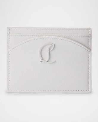 Christian Louboutin Loubi54 Card Case in Naplak Leather