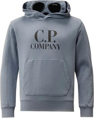 C.P. Company Diagonal Fleece Goggle Hooded Sweatshirt