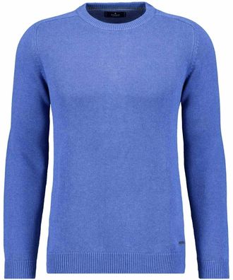 Ragman Rundhalspullover RAGMAN, Herren, Gr. 54, saphir, 746, 100% Baumwolle, Rundhals, Pullover Rundhalspullover