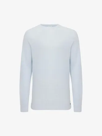 Gentiluomo Knitted Roundneck | Lichtblauw