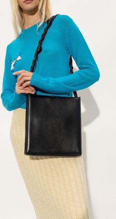 Jil Sander Tangle Medium Shoulder Bag, Womens, Black