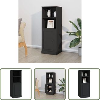 vidaXL Credenza nera - Credenza Nera 36x35,5x103,5 cm in Legno Multistrato
