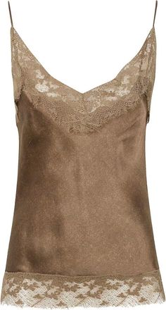 Ermanno Scervino Top Senza Maniche - - Tops - Donna - Verde - XS