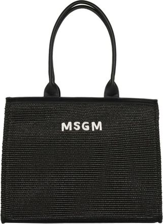 Msgm Tote Bag - Dames - Shoppers - Zwart - ONE Size - Tassen