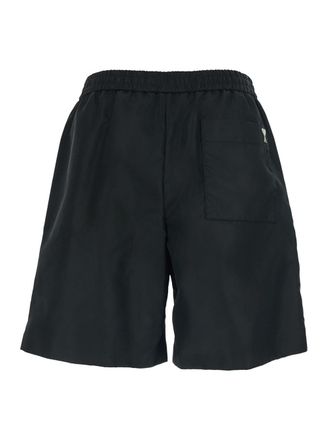 Ami Tech Fabric Shorts - Black