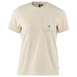 Kl&auml;ttermusen Root Pocket S/S Tee T-Shirt f&uuml;r Damen | beige