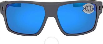 Costa 6S9034 Diego Polarized 903407 Mens Sunglasses Grey Size 62