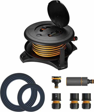 Fiskars Rueda De Agua S&oacute;lida M 1/2 (13 Mm) 20m Carrete De Tubo