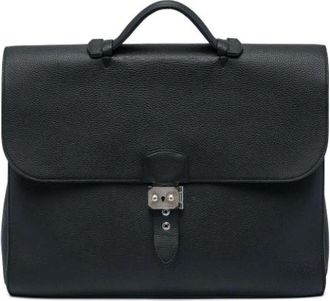 Herm&egrave;s Pre-owned Sac a Depeches 38 - - Pre-owned - Donna - Nero - ONE SIZE