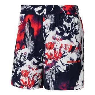 adidas originals Contrasting Colors Flowers Full Print Athleisure Casual Sports Shorts Multicolor GJ7764