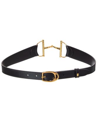Gucci Horsebit Leather Belt