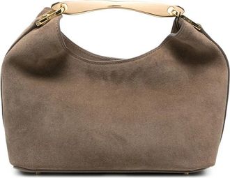 Elleme Small Boomerang - Dames - Handtassen - Bruin - ONE Size - Leer - Tassen