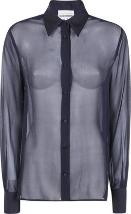 Semicouture Shirts - Dames - Overhemden - Zwart - M - Overhemden