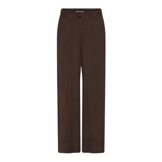 Gustav Pantaloni Larghi Esta - - Trousers - Donna - Marrone - XL