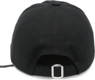 Maison Kitsun&eacute; Baseball Cap - Black