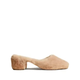 Khaite Schoenen, Dames, Roze, 40 EU, Leer, Clio Mule