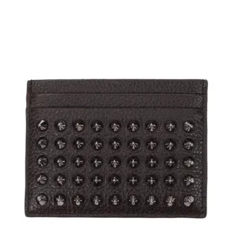 Christian Louboutin Herrens Dokumentenhalter Braun/Kaffeefarbenes Leder