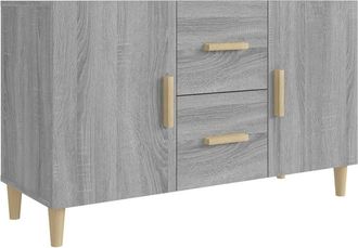 vidaXL Aparador De Madera De Ingenier&iacute;a Gris Sonoma 100x36x60 Cm Vidaxl