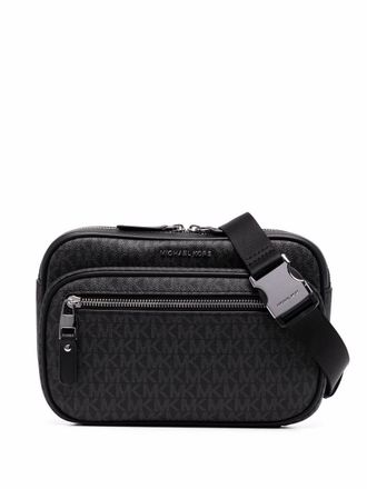 Michael Kors Heuptas met monogram - Zwart