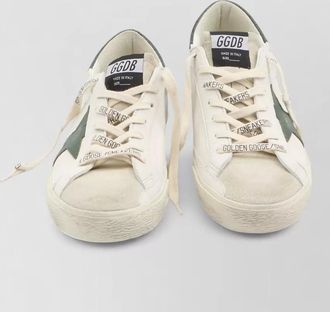 Golden Goose leather low-top sneakers