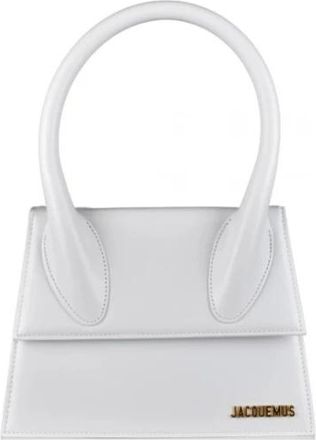 Jacquemus Pre-owned Le Grand Chiquito Mini Bag - Dames - Vintage Mini Tas - Wit - ONE Size - Leer - Vintage