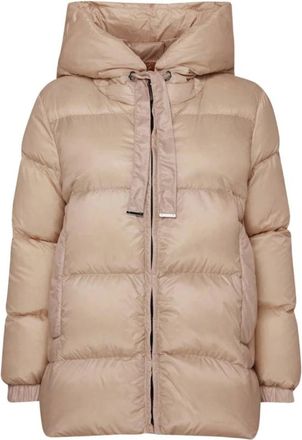 Max Mara Dames, Jassen, Bruin, Maat: L Leer