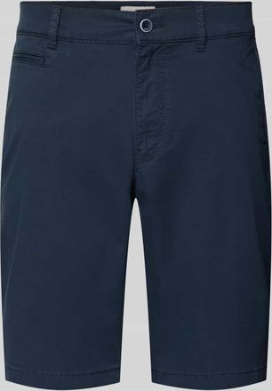 Brax Brax Regular Fit Bermuda aus reinem Leinen Modell BALU in Marine, Gr&ouml;&szlig;e 32