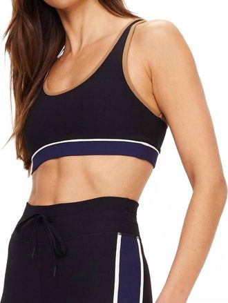 The Upside Revolver Jade Racerback Bra In Black