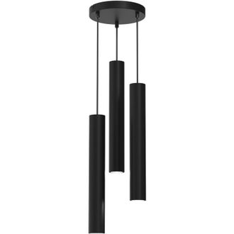 Hudson Lámpara colgante Hudson black 3xGU10