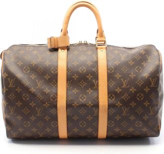 Louis Vuitton Brown Monogram Monogram Boston Bag (Pre-Owned)