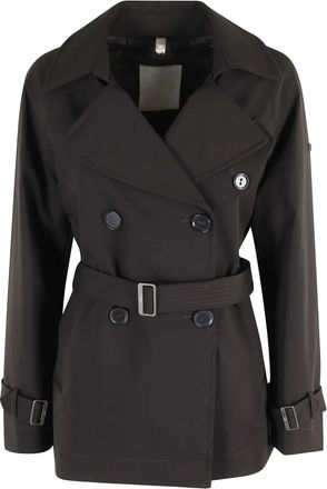 Duno Trench doppiopetto con cintura - Marrone