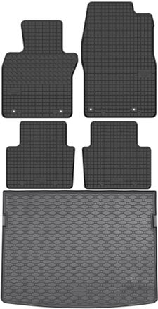 OEM Mazda Cx-30 Crossover De 2019 (juego) - Alfombrillas De Goma Para Coche + Alfombrilla Para Maletero