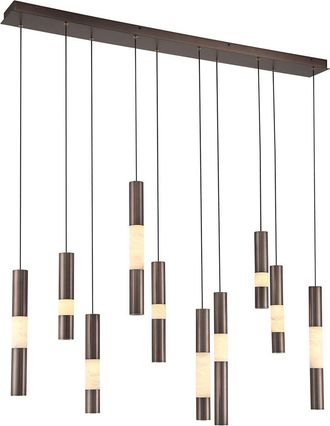 Eurofase Lighting Ronda 10-Light 50In Linear Chandelier