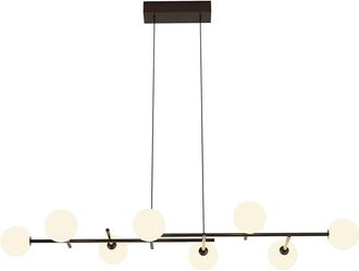 Mantra L&aacute;mpara Lineal De 8 Luces Cellar Acabado Negro Mantra